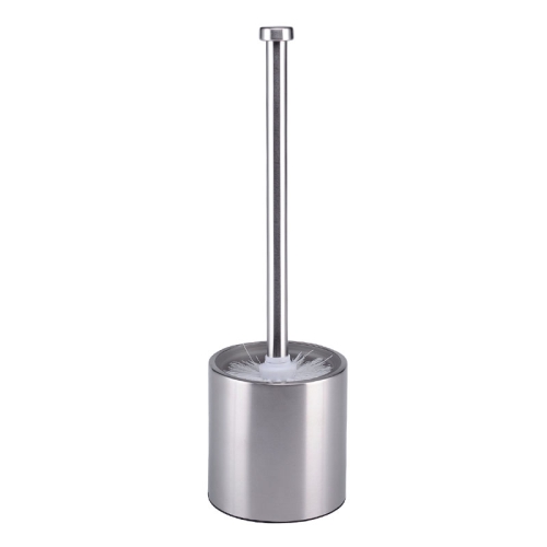 Bathroom cleaning toilet brush holder stainless steel with glass inner cup bucket liner