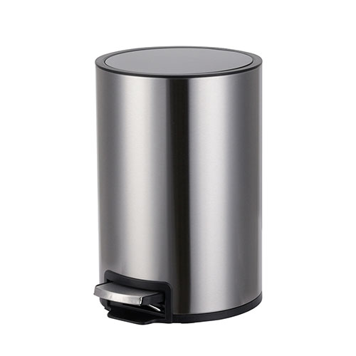 ABS thin lid soft close bathroom pedal bin